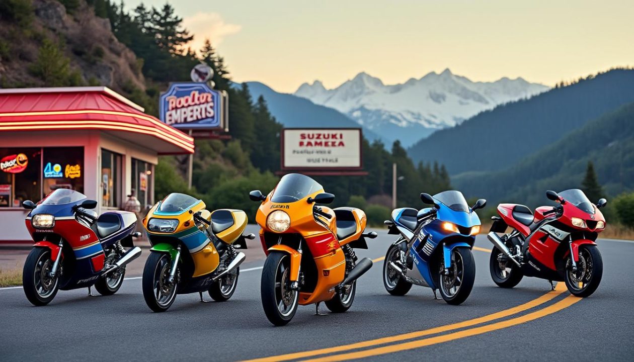 découvrez les cinq motos emblématiques de 1985 qui ont marqué l’histoire, entre design iconique et performances inoubliables. retour sur les modèles légendaires qui ont défini une génération !