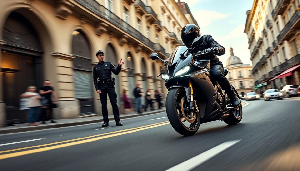 un motard circulant sans assurance a été intercepté à 157 km/h dans le 7e arrondissement de lyon. retour sur cette infraction grave et ses conséquences judiciaires.