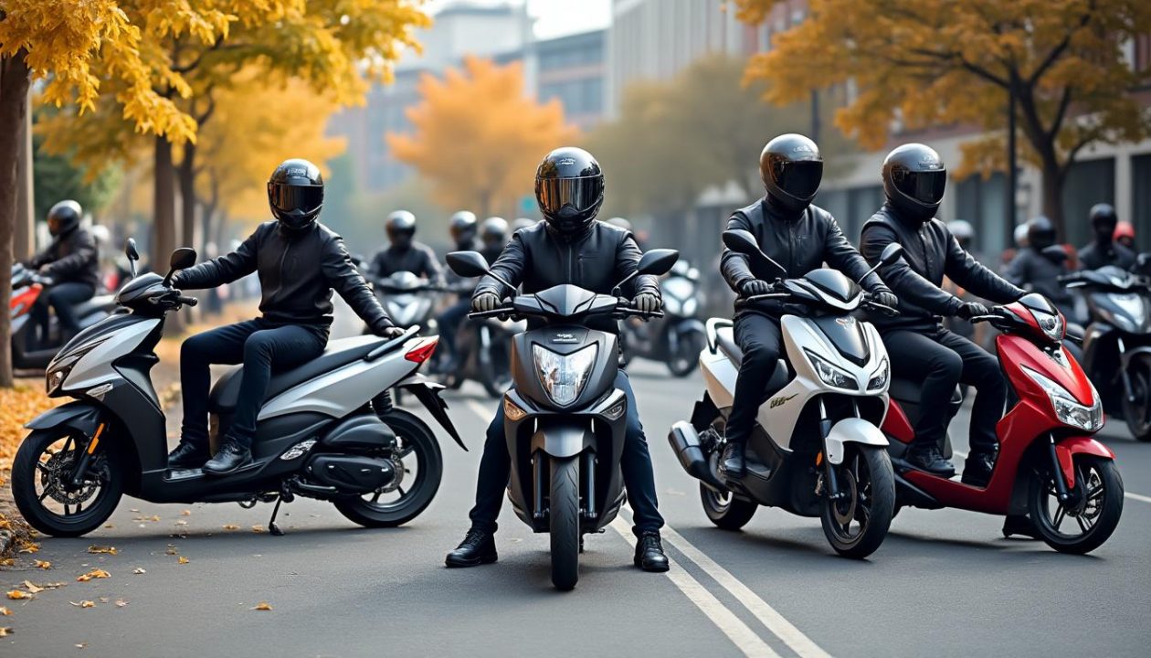 analyse du marché des motos et scooters en octobre : honda et les marques chinoises cfmoto, zontes et voge limitent la baisse des ventes et dynamisent le secteur.