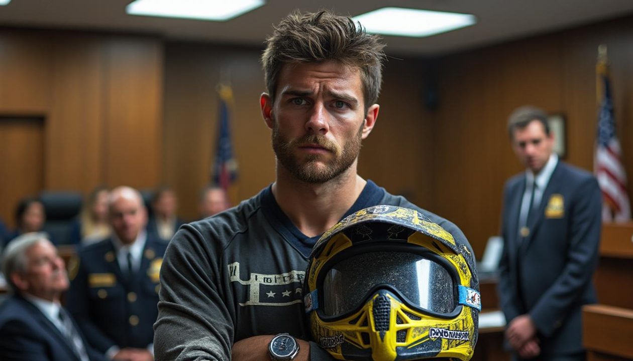 découvrez l'affaire d'un pilote de rodéo en motocross près de montpellier, jugé par la justice avec sa moto confisquée suite à ses actes.